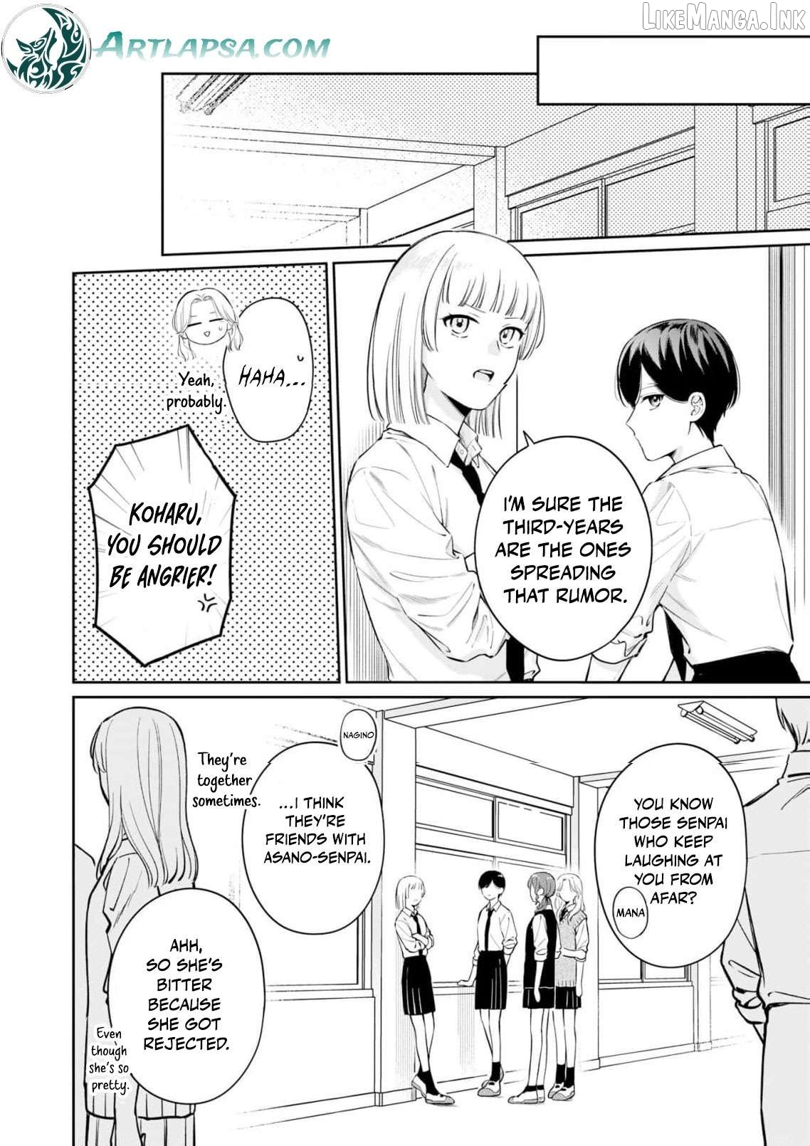 I Want to Say She's My Girlfriend, But I Can't Chapter 3 page 15