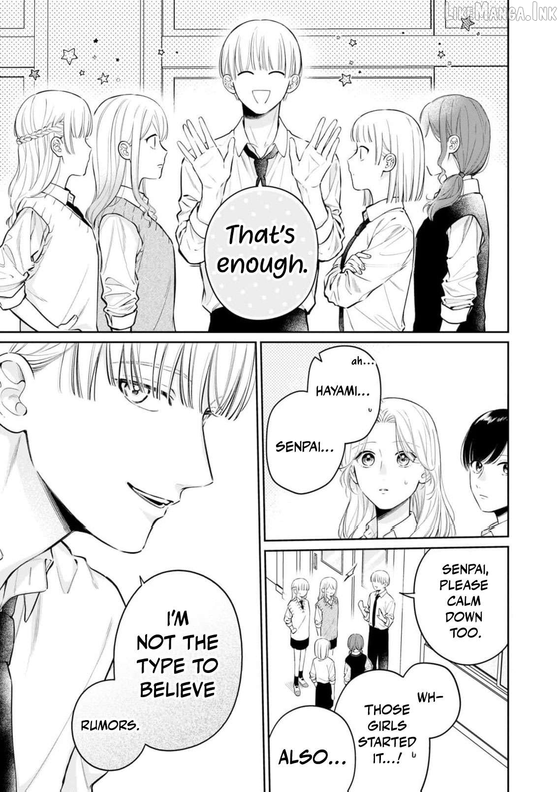 I Want to Say She's My Girlfriend, But I Can't Chapter 3 page 18