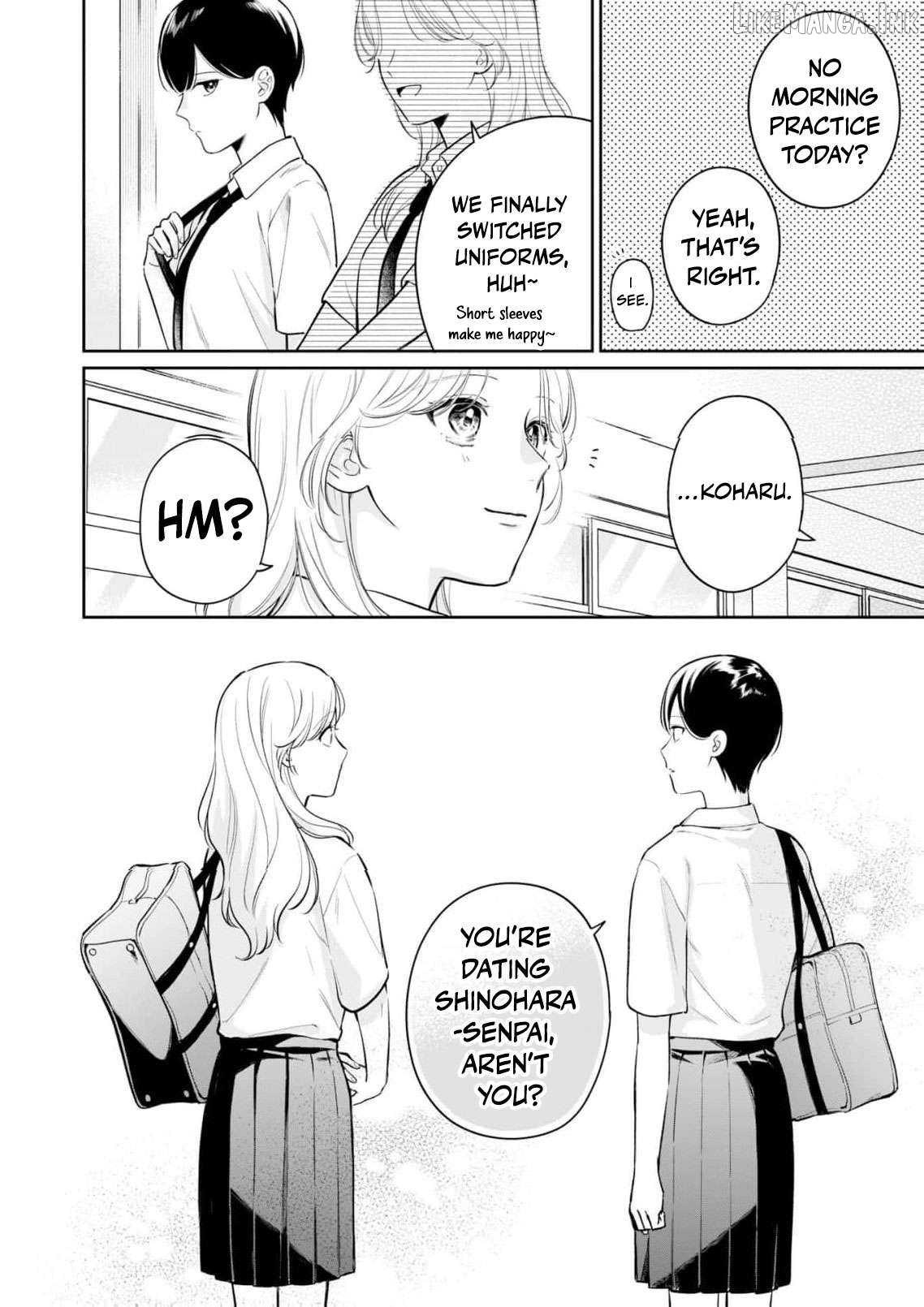 I Want to Say She's My Girlfriend, But I Can't Chapter 3 page 33