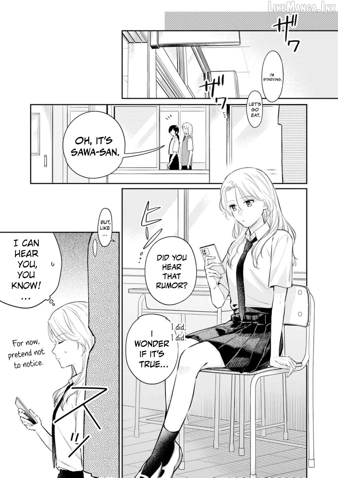 I Want to Say She's My Girlfriend, But I Can't Chapter 4 page 10