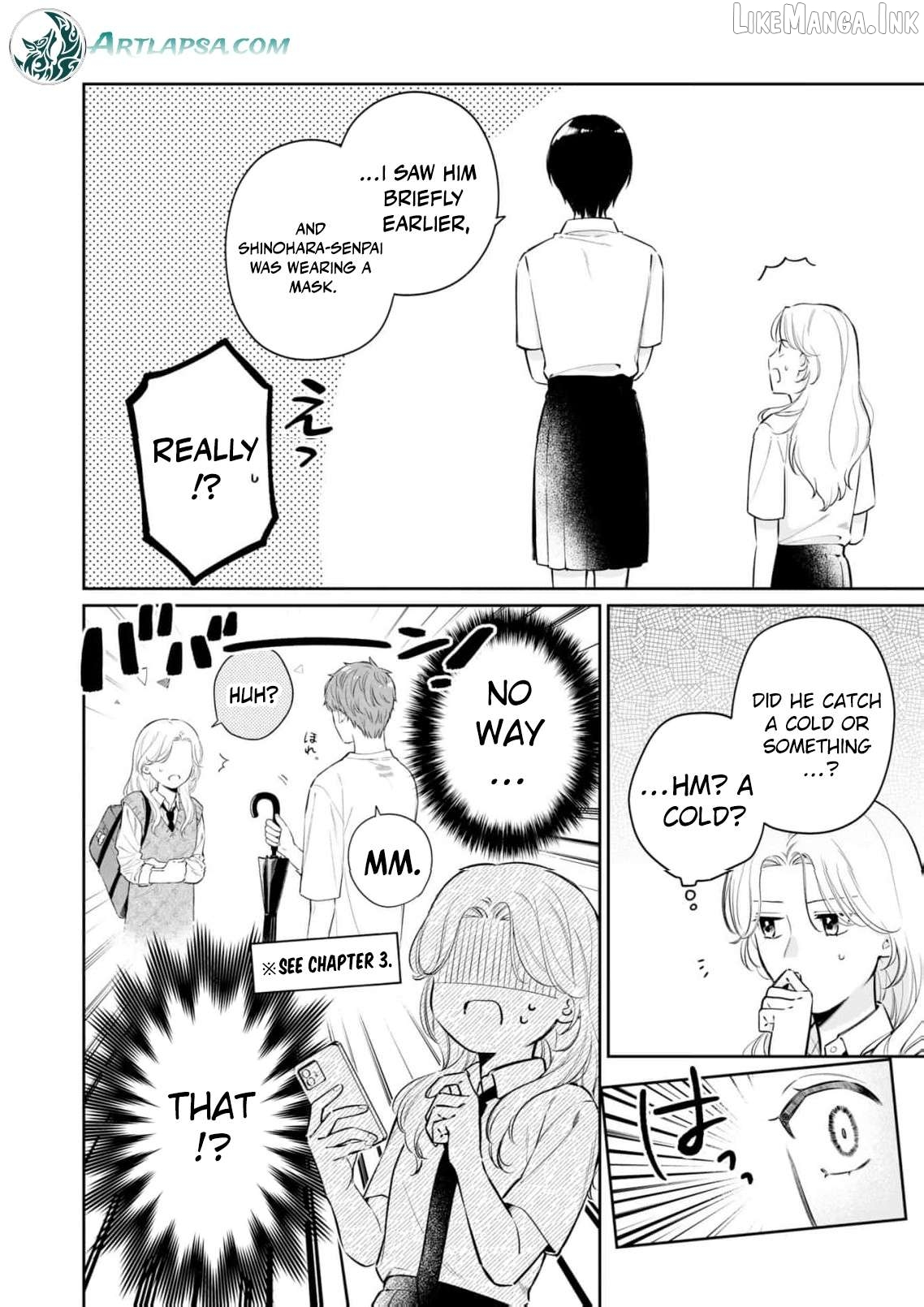 I Want to Say She's My Girlfriend, But I Can't Chapter 4 page 13