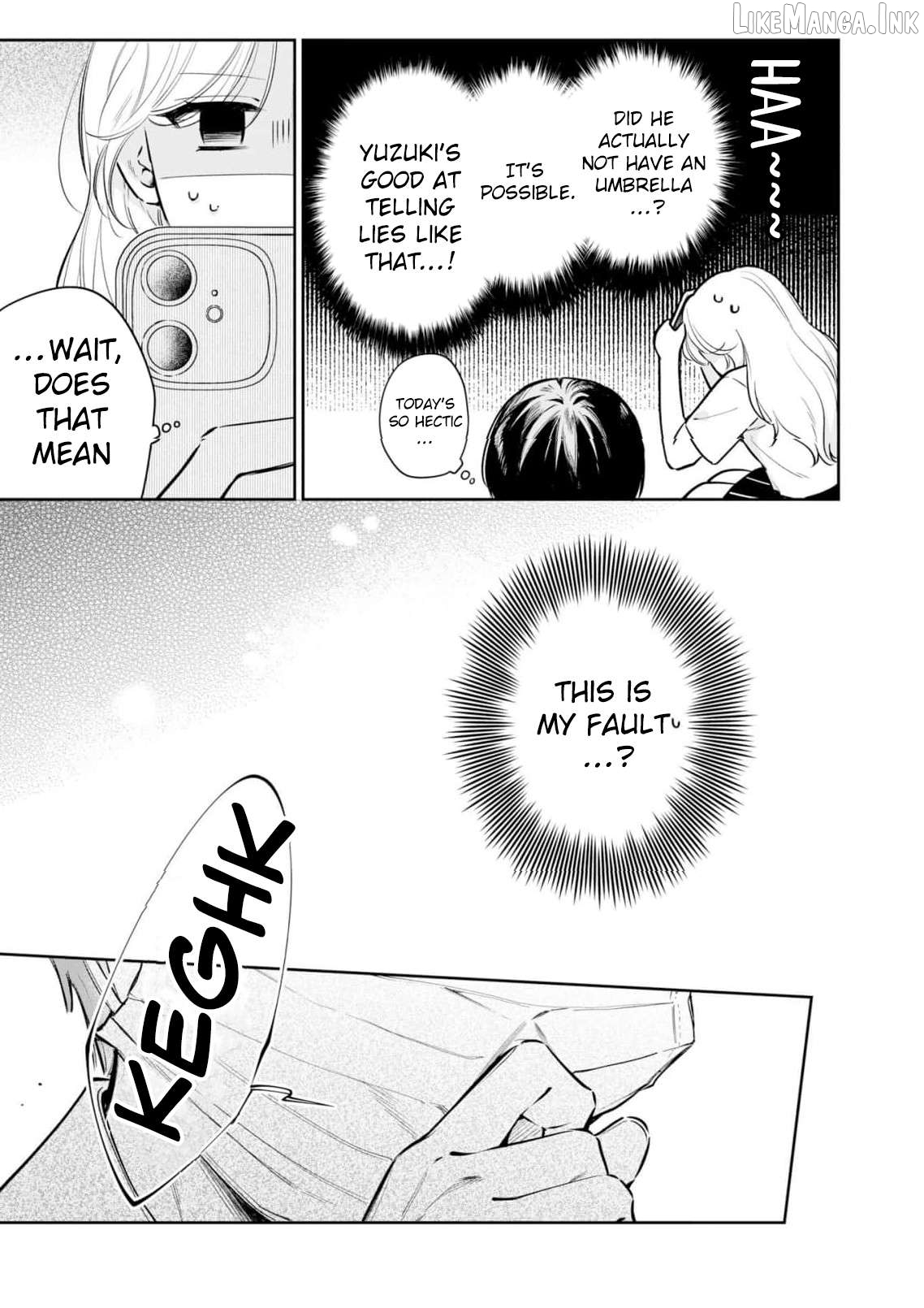 I Want to Say She's My Girlfriend, But I Can't Chapter 4 page 14