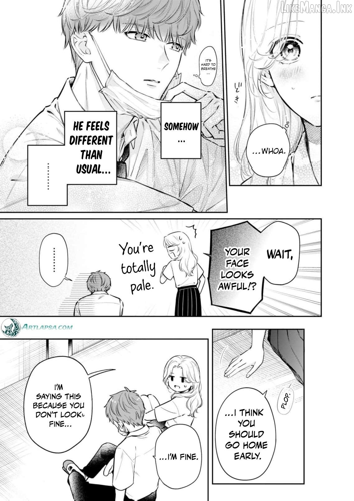 I Want to Say She's My Girlfriend, But I Can't Chapter 4 page 18