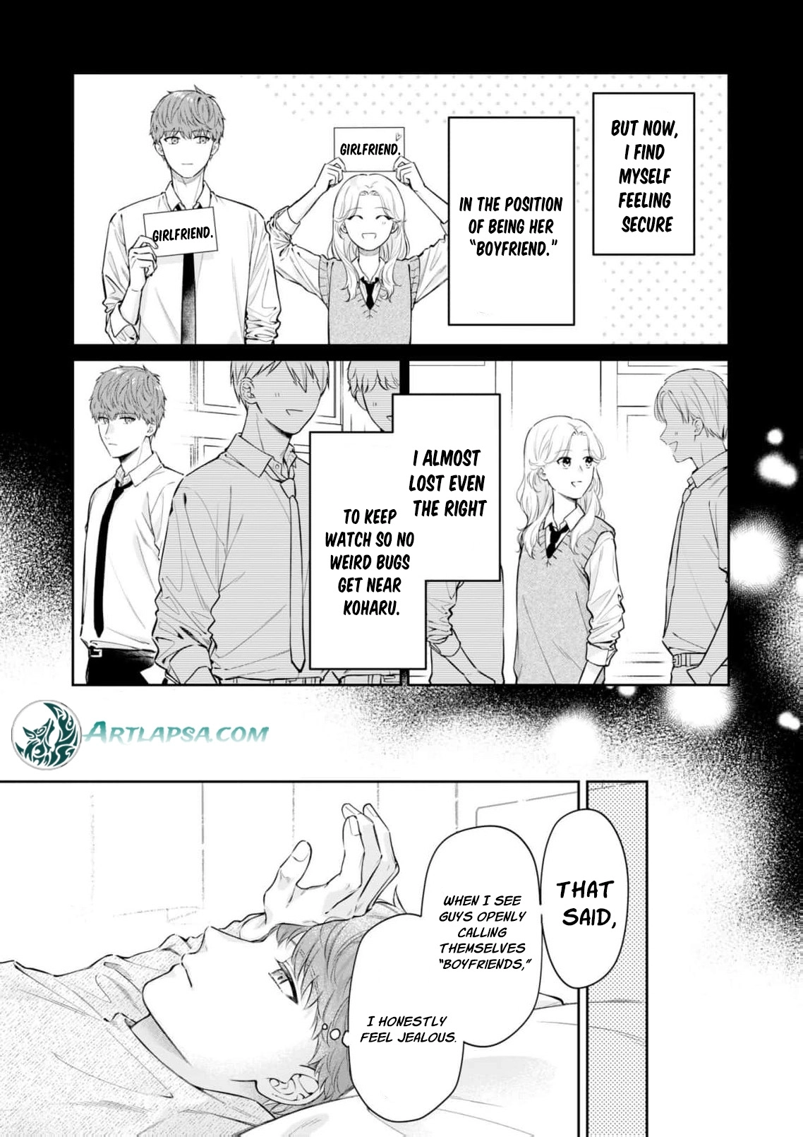 I Want to Say She's My Girlfriend, But I Can't Chapter 5 page 28