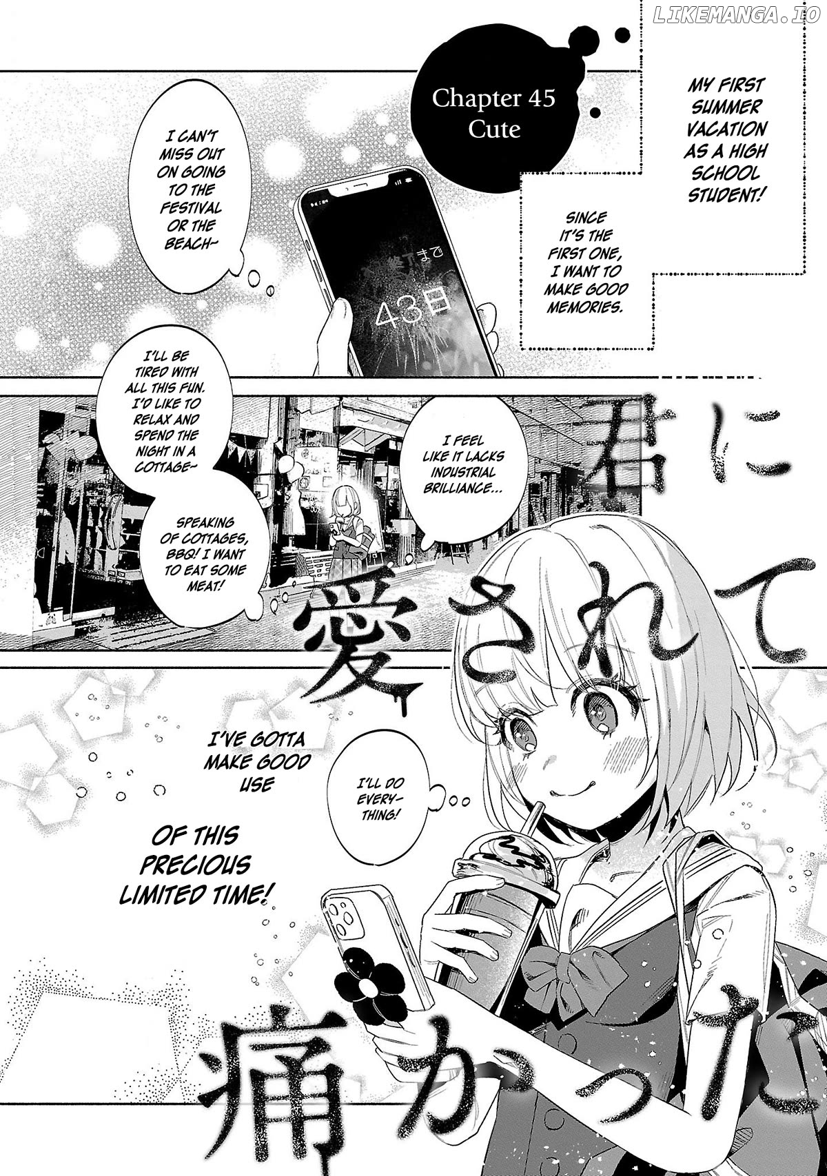 I Wanted to be Hurt by Love Chapter 45 page 1