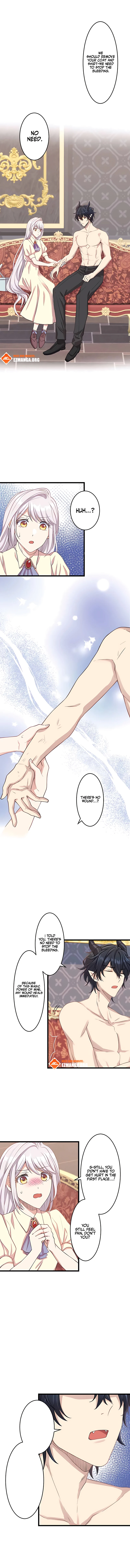 I Was a Sacrificial Princess, but I Reincarnated and Became the Body Pillow of the Demon King Chapter 10 page 7