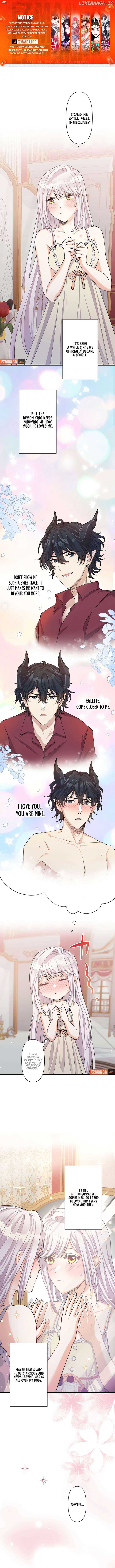 I Was a Sacrificial Princess, but I Reincarnated and Became the Body Pillow of the Demon King Chapter 32 page 2