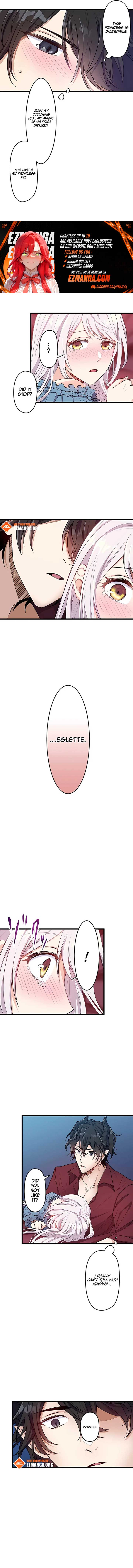 I Was a Sacrificial Princess, but I Reincarnated and Became the Body Pillow of the Demon King Chapter 4 page 4