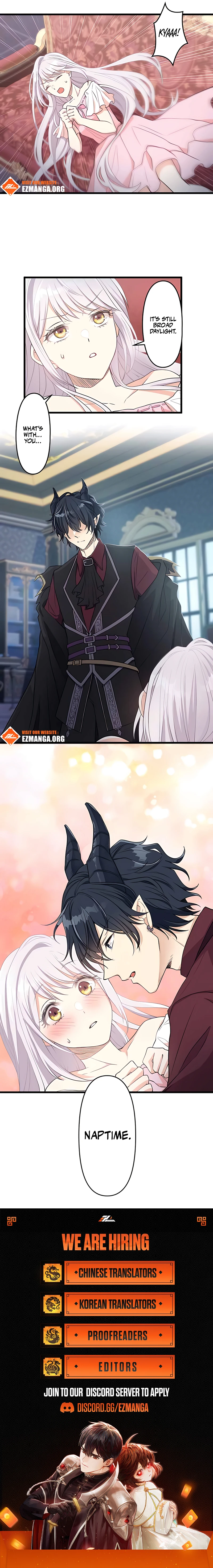I Was a Sacrificial Princess, but I Reincarnated and Became the Body Pillow of the Demon King Chapter 5 page 8