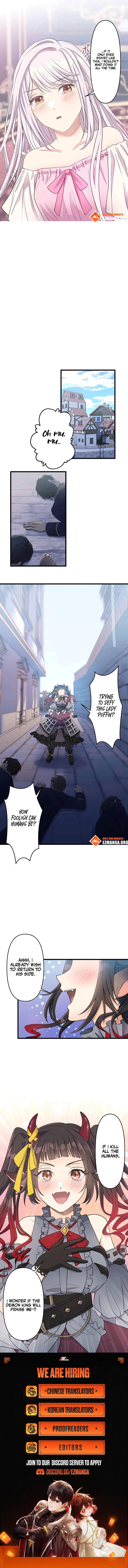 I Was a Sacrificial Princess, but I Reincarnated and Became the Body Pillow of the Demon King Chapter 6 page 8