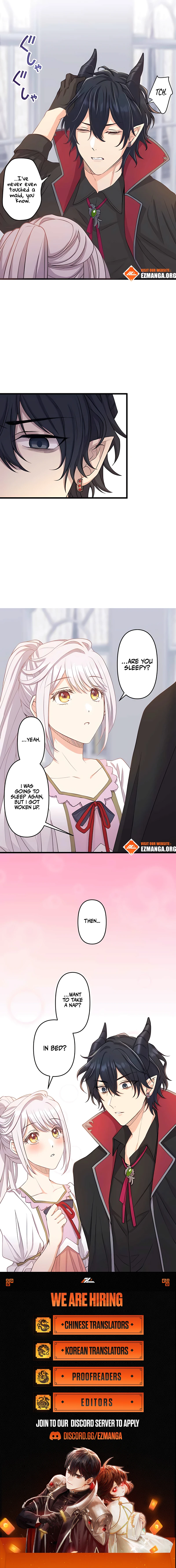I Was a Sacrificial Princess, but I Reincarnated and Became the Body Pillow of the Demon King Chapter 8 page 8