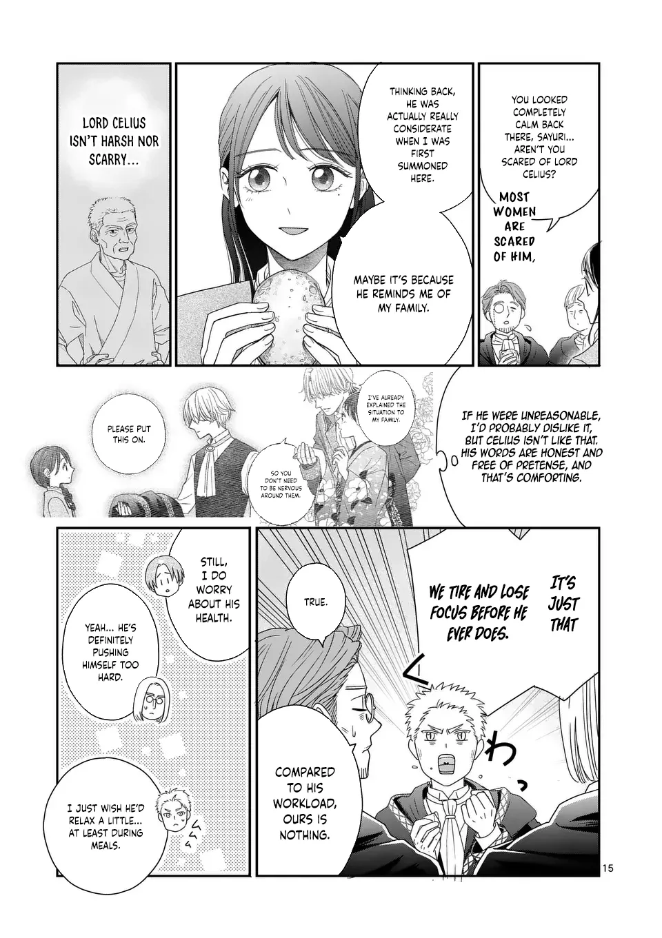 I Was Accidentally Summoned to Another World, So I'll Ignore the Setting and Make Japanese Sweets Chapter 10 page 15