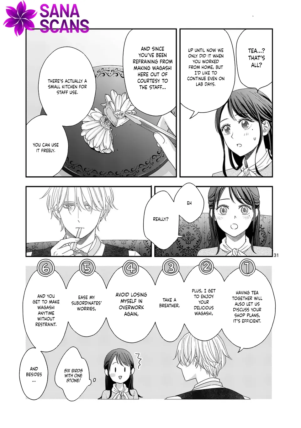 I Was Accidentally Summoned to Another World, So I'll Ignore the Setting and Make Japanese Sweets Chapter 10 page 31