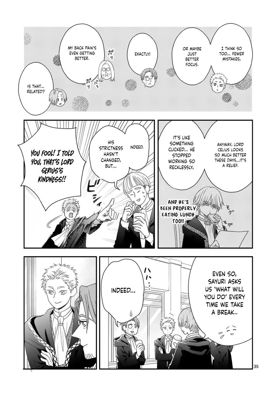I Was Accidentally Summoned to Another World, So I'll Ignore the Setting and Make Japanese Sweets Chapter 10 page 35