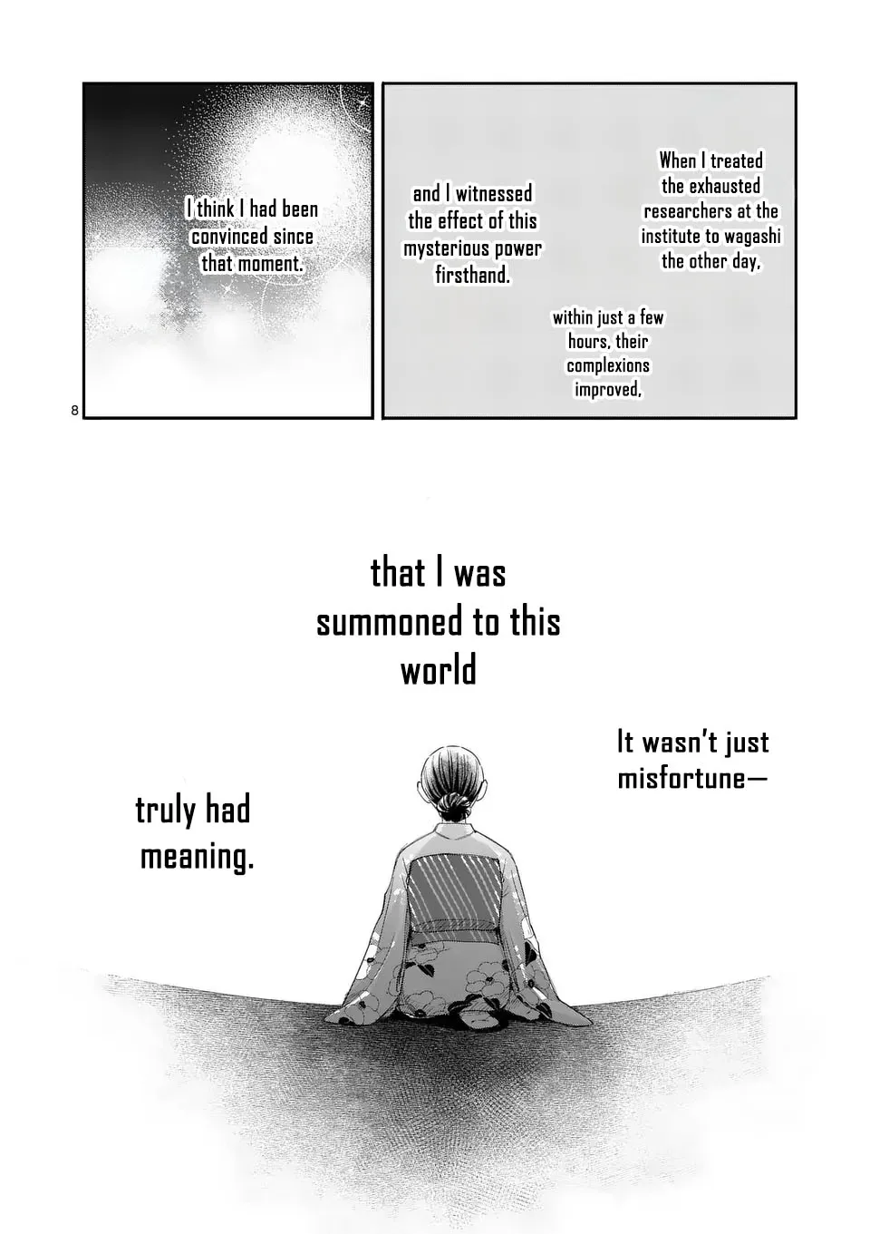 I Was Accidentally Summoned to Another World, So I'll Ignore the Setting and Make Japanese Sweets Chapter 11 page 8