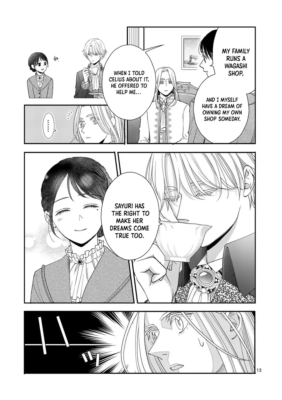 I Was Accidentally Summoned to Another World, So I'll Ignore the Setting and Make Japanese Sweets Chapter 11 page 13