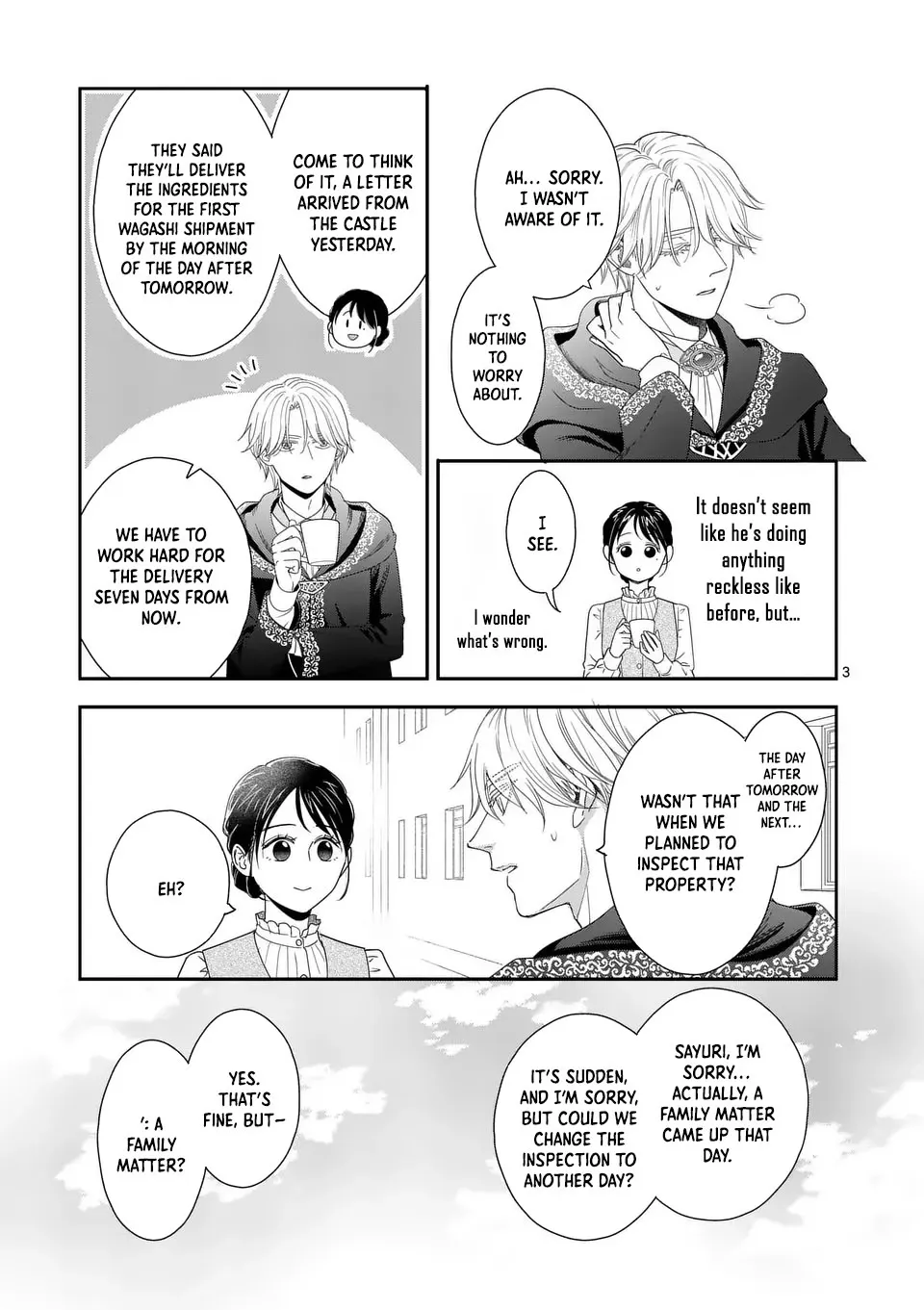 I Was Accidentally Summoned to Another World, So I'll Ignore the Setting and Make Japanese Sweets Chapter 12 page 3