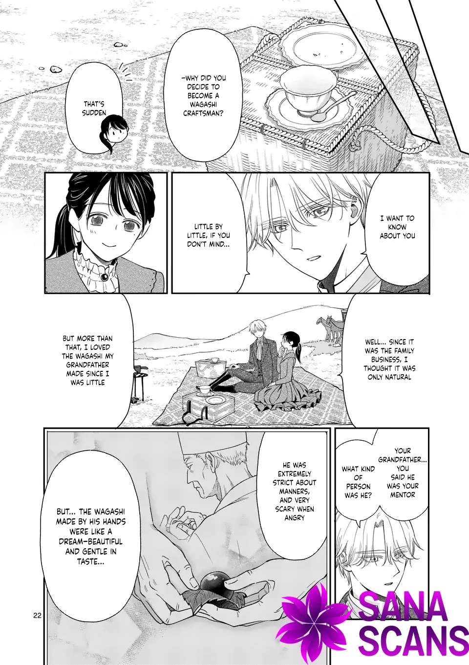 I Was Accidentally Summoned to Another World, So I'll Ignore the Setting and Make Japanese Sweets Chapter 14 page 22