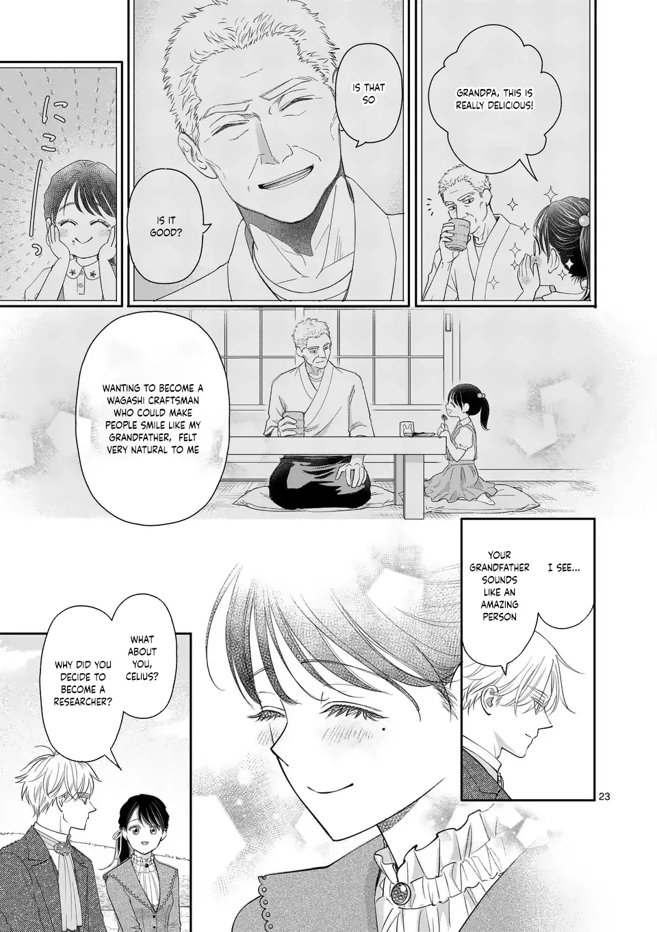 I Was Accidentally Summoned to Another World, So I'll Ignore the Setting and Make Japanese Sweets Chapter 14 page 23