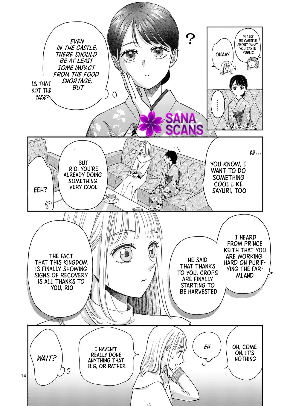 I Was Accidentally Summoned to Another World, So I'll Ignore the Setting and Make Japanese Sweets Chapter 15 page 14