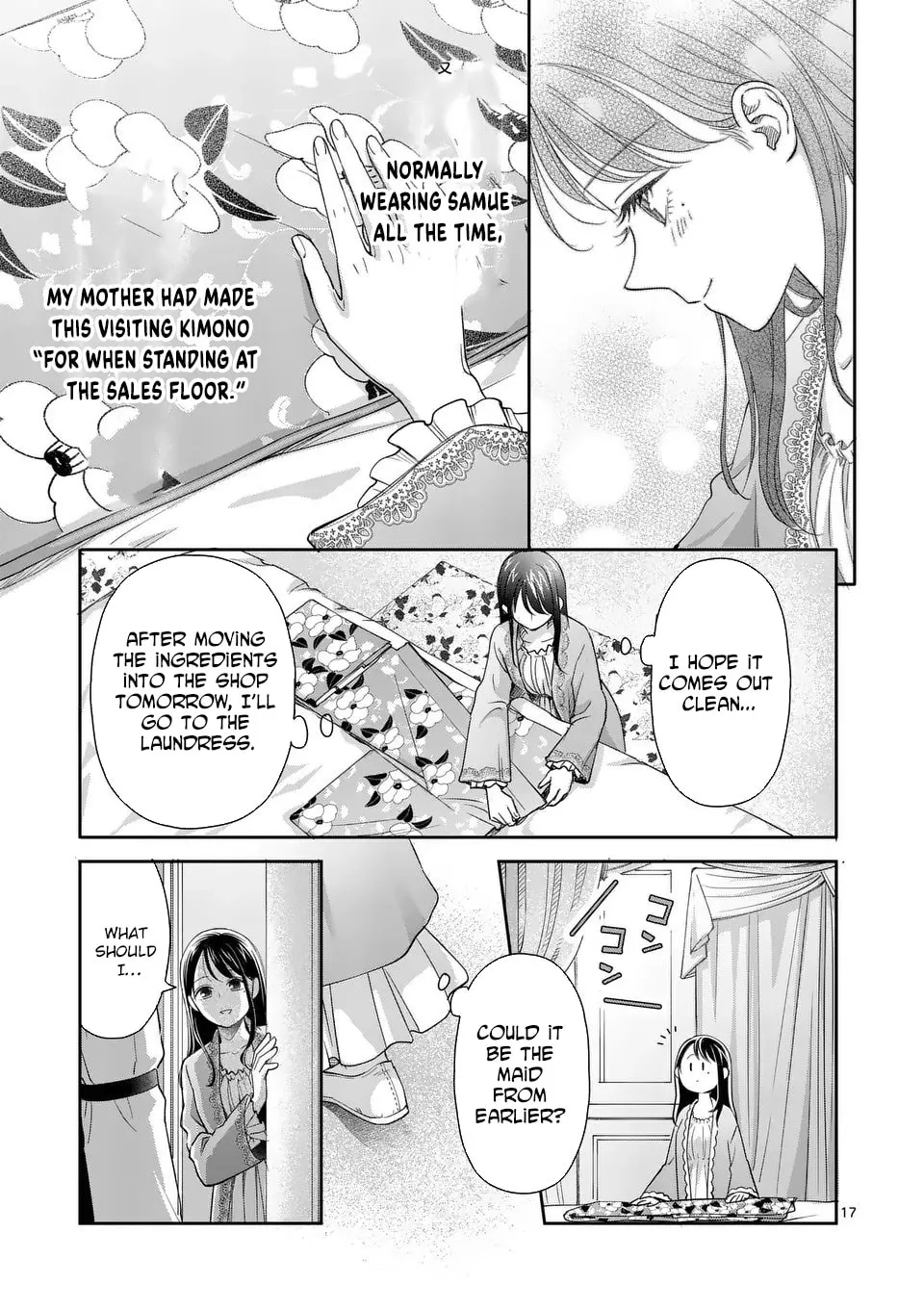 I Was Accidentally Summoned to Another World, So I'll Ignore the Setting and Make Japanese Sweets Chapter 17 page 17