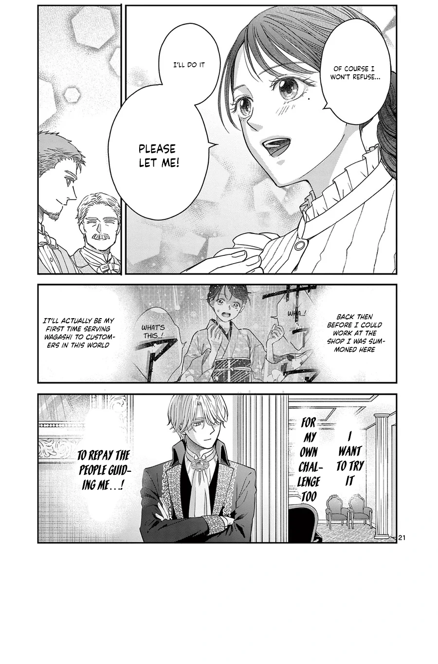 I Was Accidentally Summoned to Another World, So I'll Ignore the Setting and Make Japanese Sweets Chapter 4 page 30