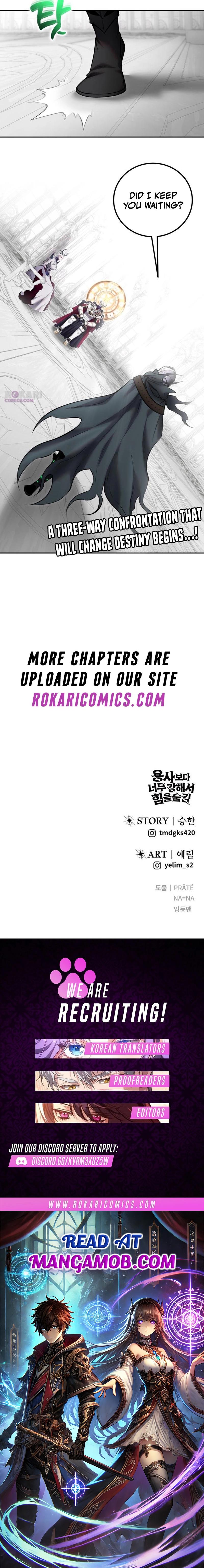 I was more overpowered than the hero, so I hid my power! Chapter 114 page 21