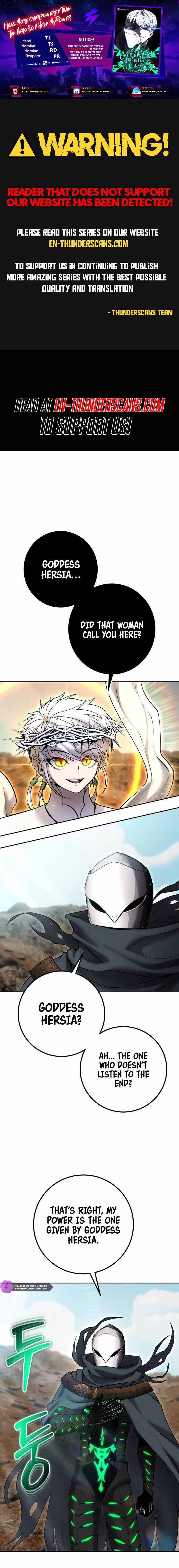 I was more overpowered than the hero, so I hid my power! Chapter 69 page 1