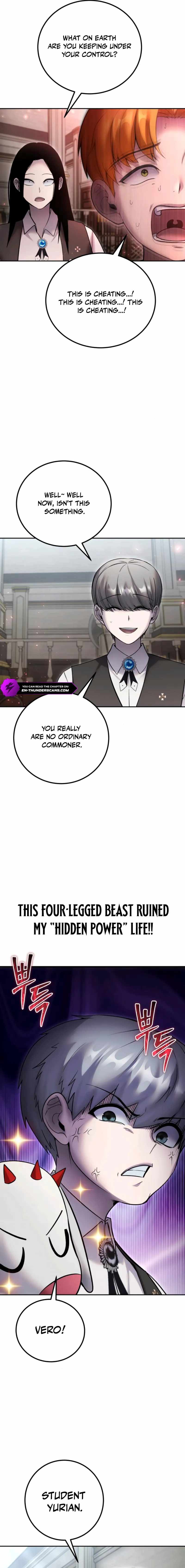 I was more overpowered than the hero, so I hid my power! Chapter 84 page 7