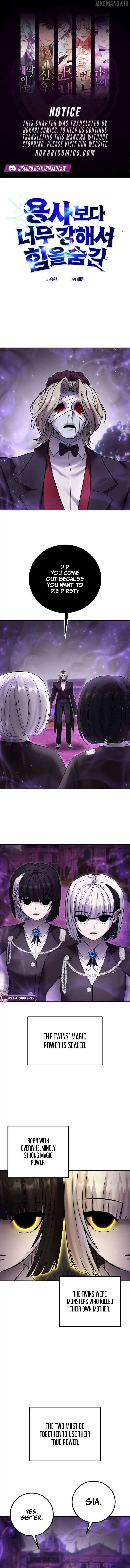 I was more overpowered than the hero, so I hid my power! Chapter 88 page 1