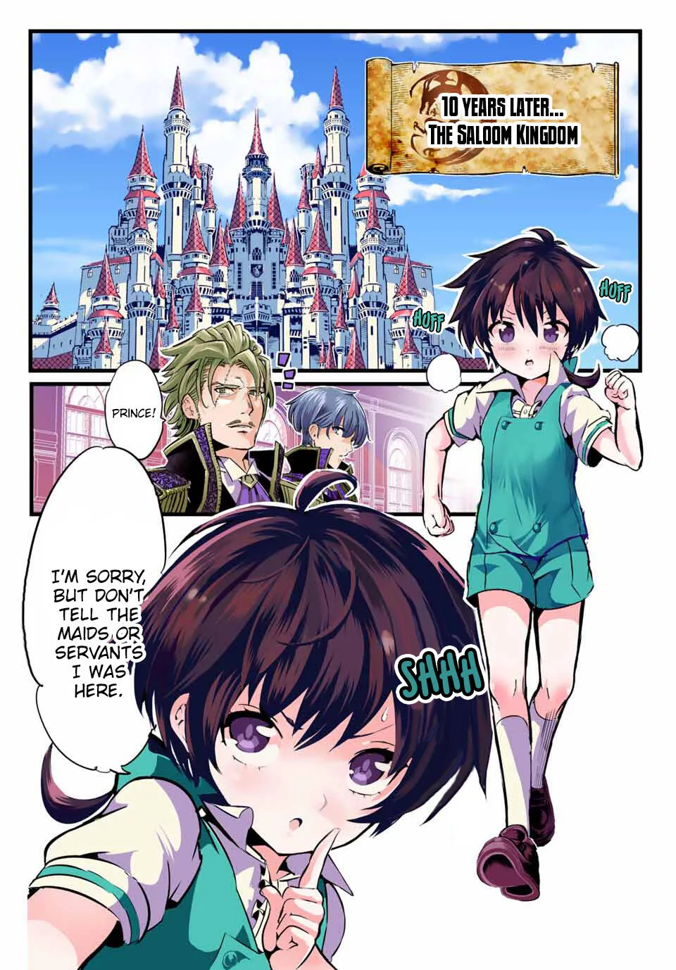 I was reincarnated as the 7th Prince so I will perfect my magic as I please Chapter 1 page 11