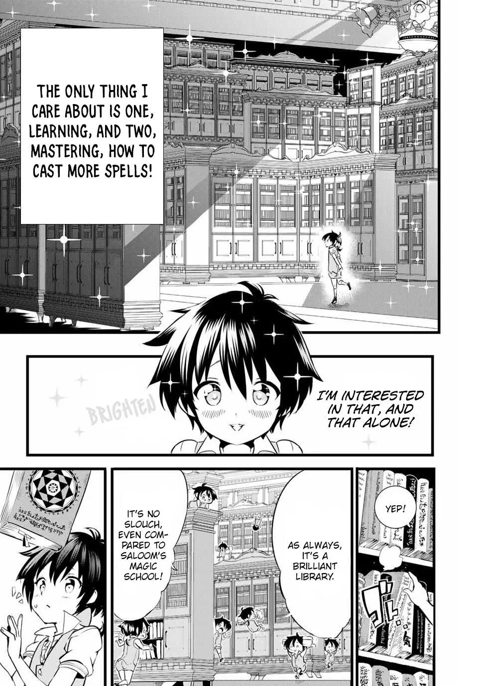 I was reincarnated as the 7th Prince so I will perfect my magic as I please Chapter 1 page 15