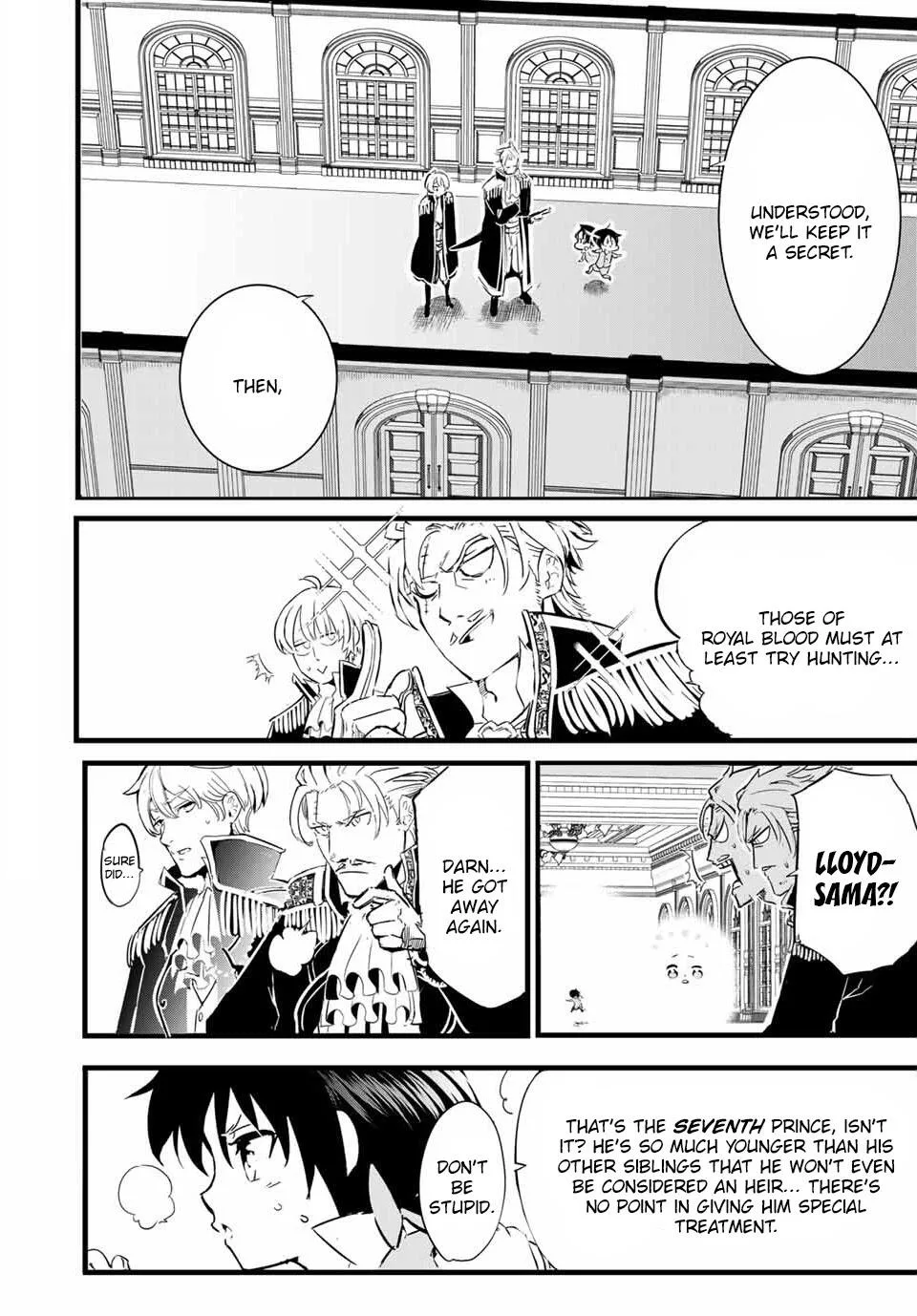 I was reincarnated as the 7th Prince so I will perfect my magic as I please Chapter 1 page 12