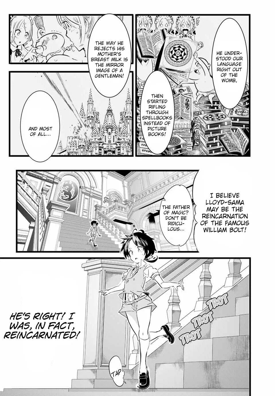 I was reincarnated as the 7th Prince so I will perfect my magic as I please Chapter 1 page 13