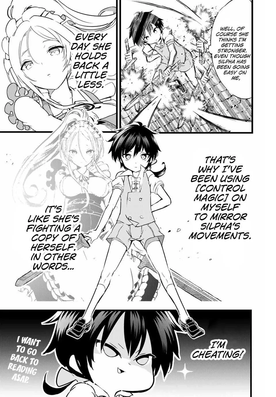 I was reincarnated as the 7th Prince so I will perfect my magic as I please Chapter 1 page 19