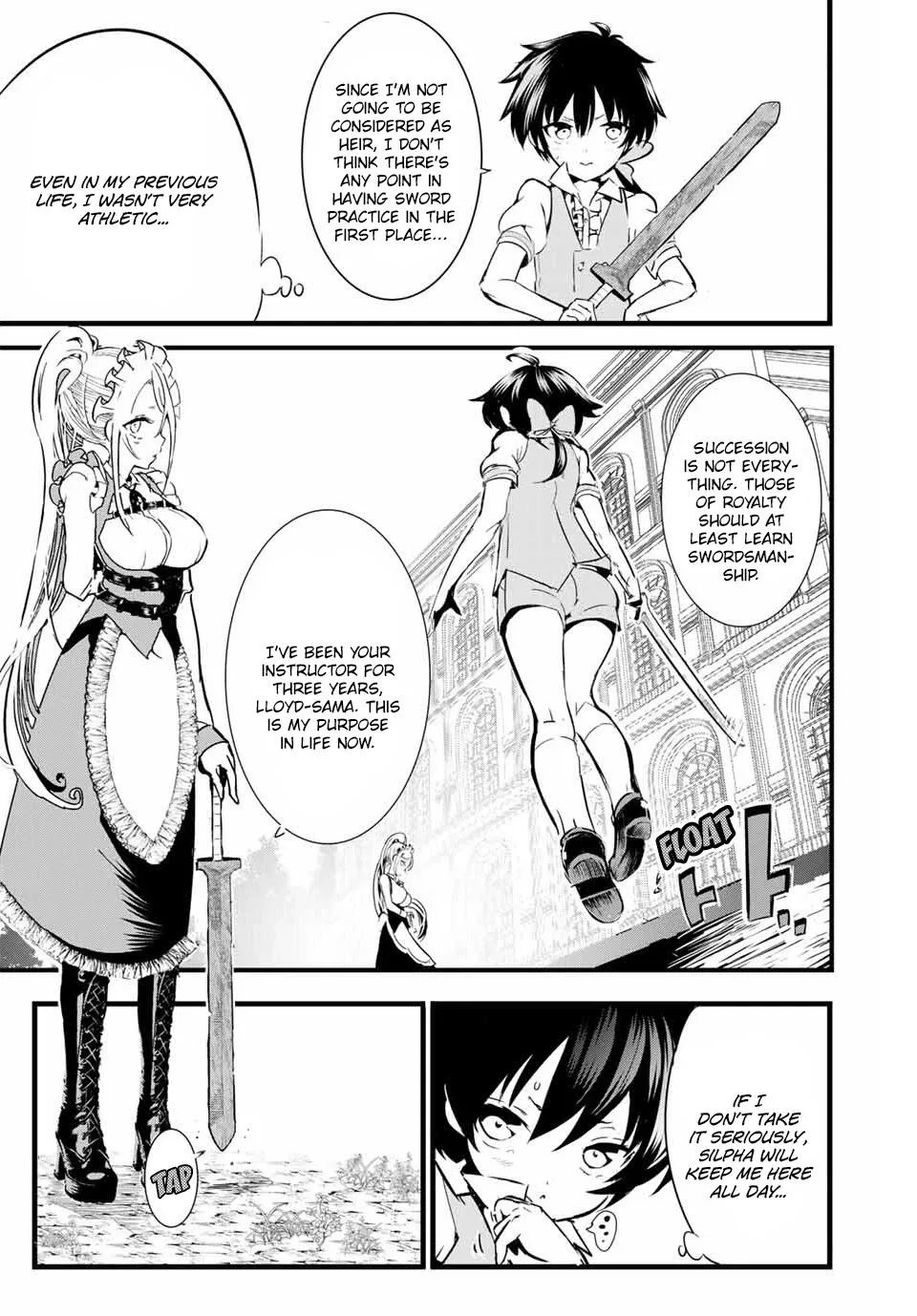 I was reincarnated as the 7th Prince so I will perfect my magic as I please Chapter 1 page 17