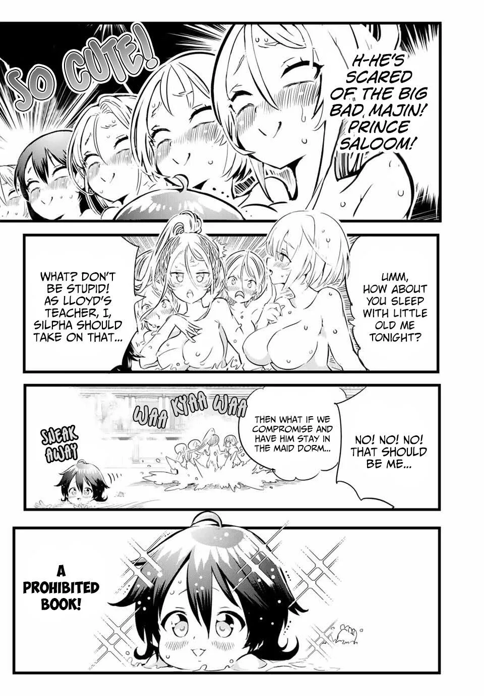 I was reincarnated as the 7th Prince so I will perfect my magic as I please Chapter 1 page 31