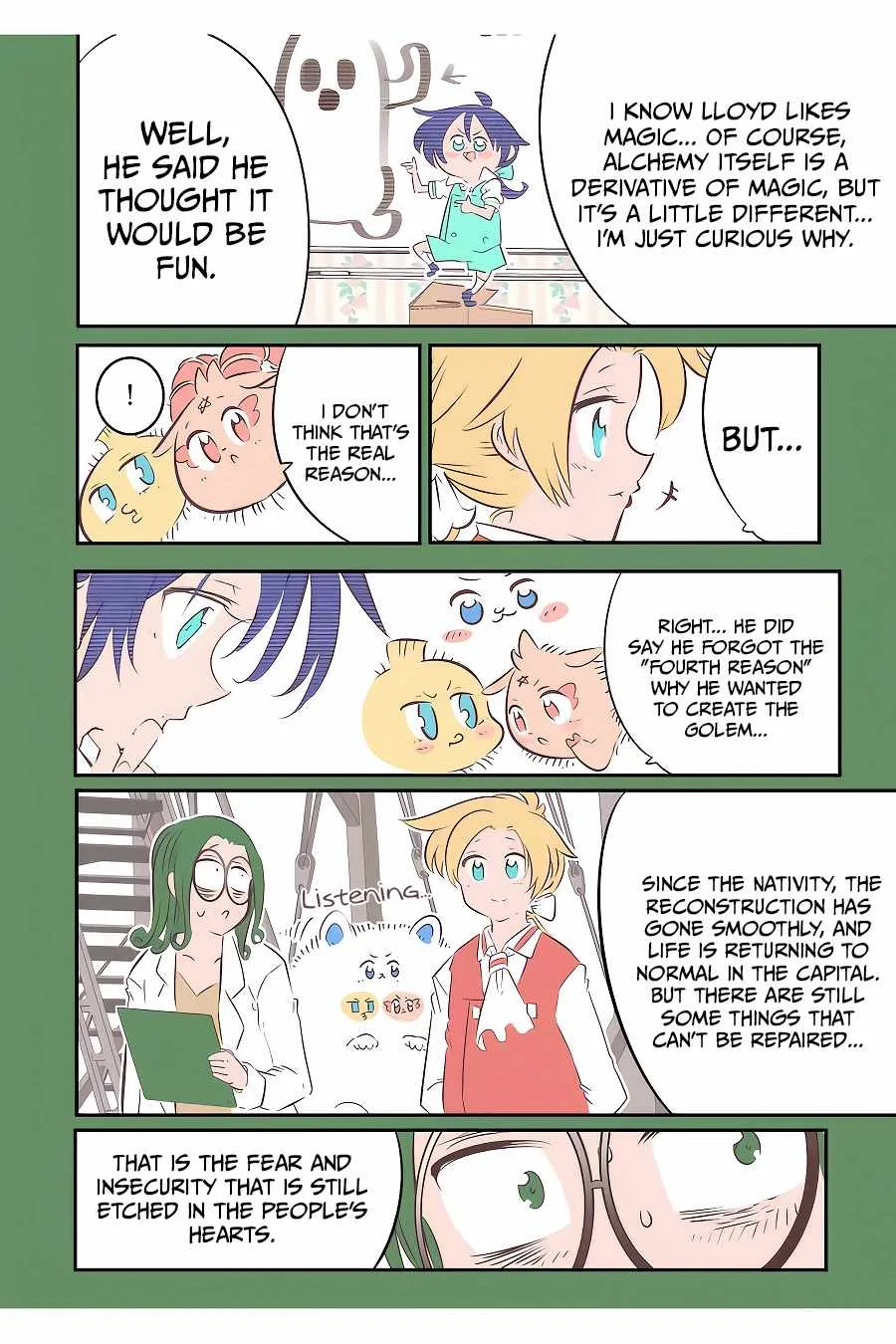I was reincarnated as the 7th Prince so I will perfect my magic as I please Chapter 102 page 9
