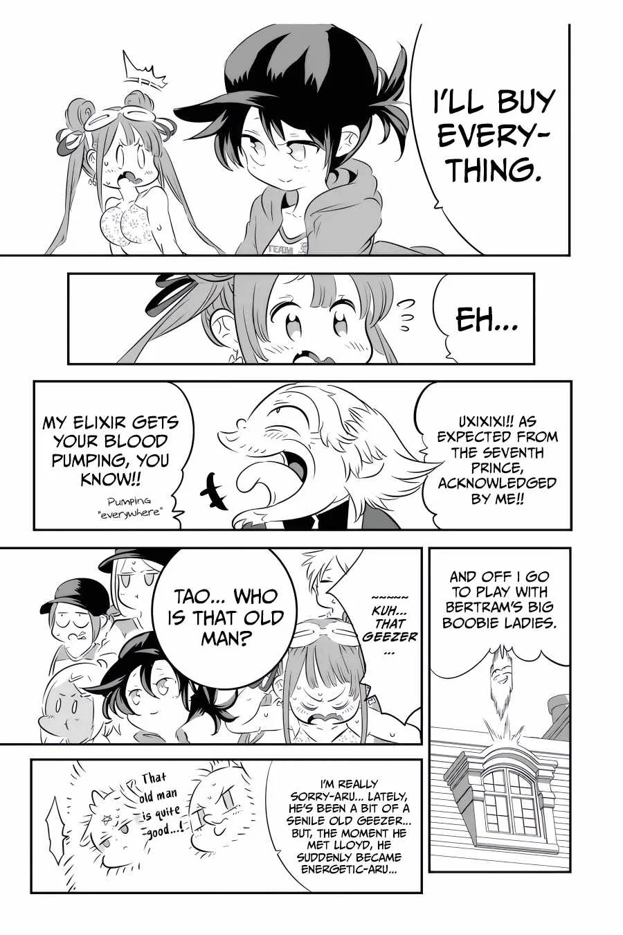 I was reincarnated as the 7th Prince so I will perfect my magic as I please Chapter 106 page 8