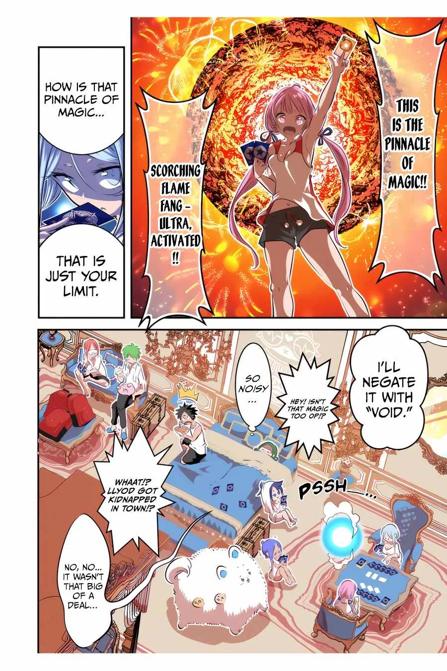 I was reincarnated as the 7th Prince so I will perfect my magic as I please Chapter 109 page 7
