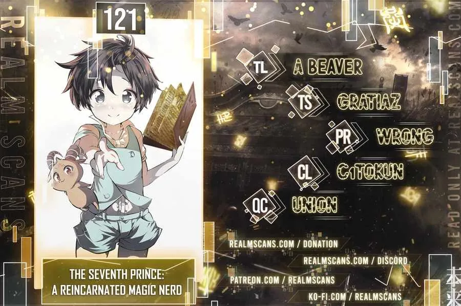 I was reincarnated as the 7th Prince so I will perfect my magic as I please Chapter 121 page 1