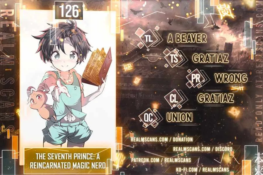 I was reincarnated as the 7th Prince so I will perfect my magic as I please Chapter 126 page 1