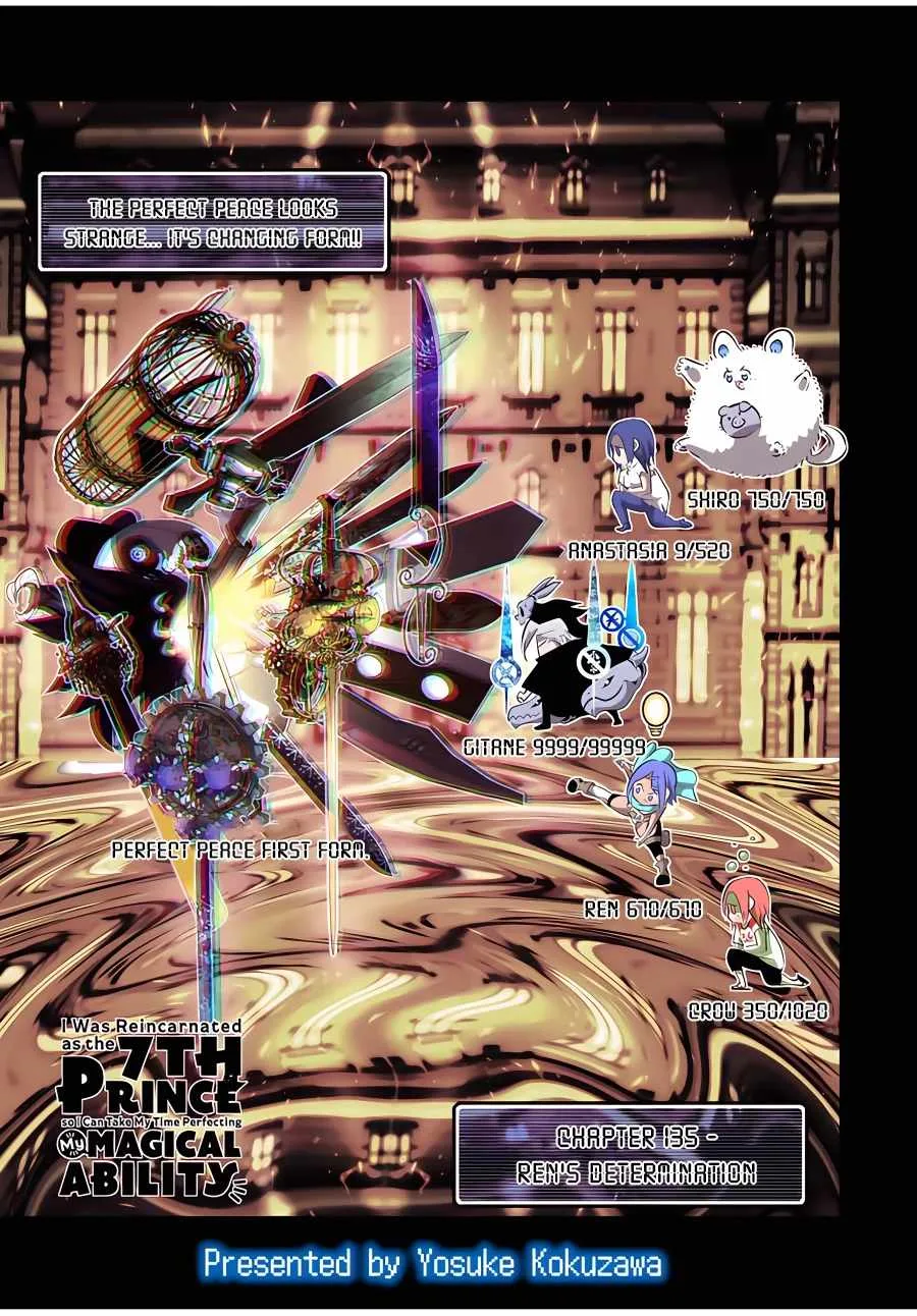 I was reincarnated as the 7th Prince so I will perfect my magic as I please Chapter 135 page 2