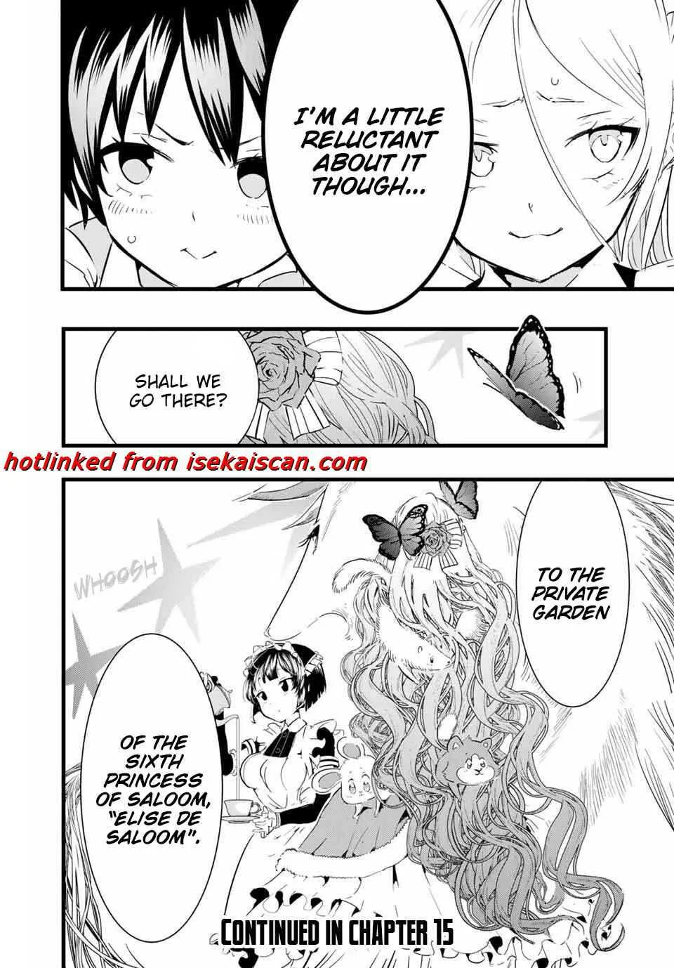 I was reincarnated as the 7th Prince so I will perfect my magic as I please Chapter 14 page 15