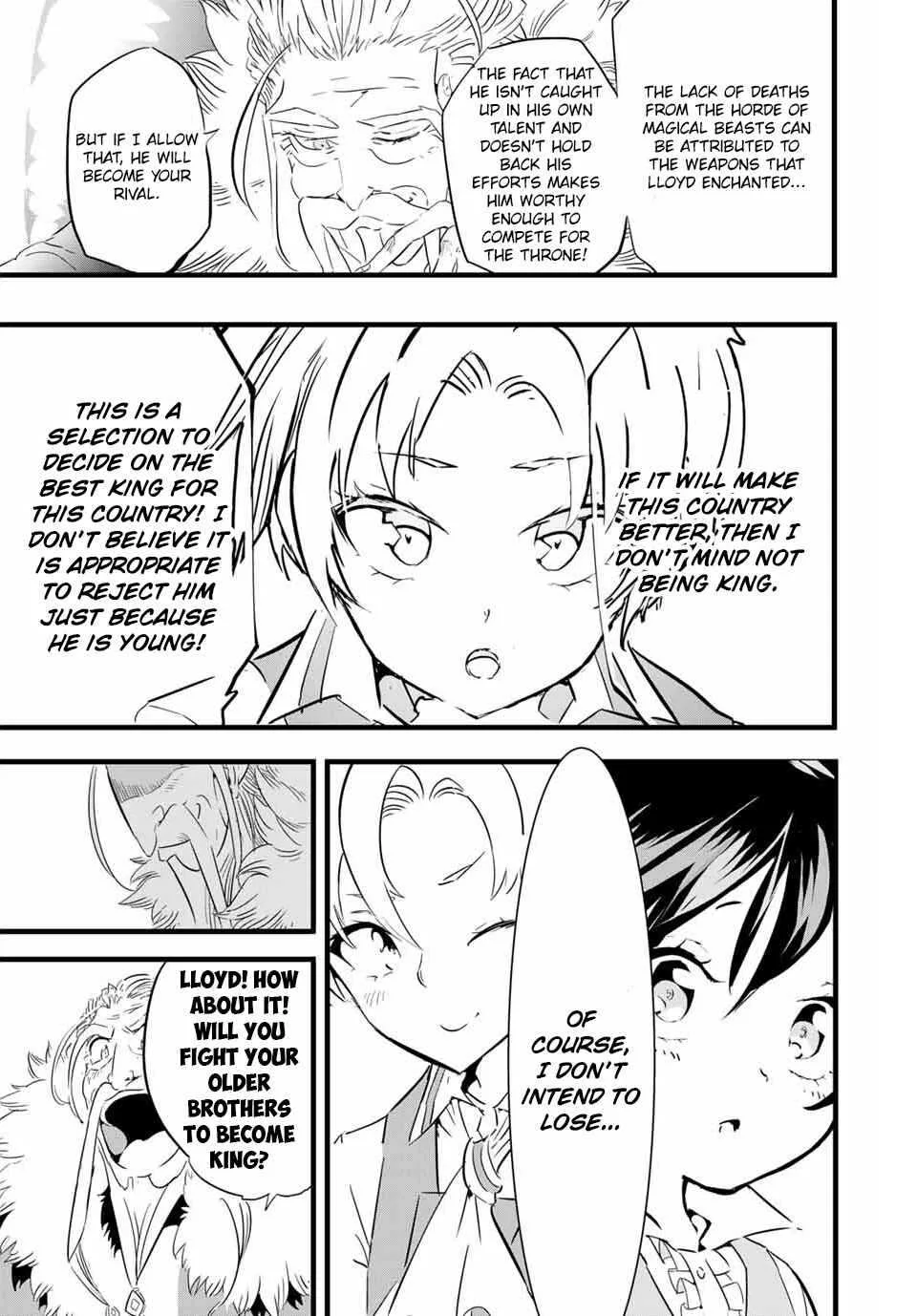 I was reincarnated as the 7th Prince so I will perfect my magic as I please Chapter 14 page 8