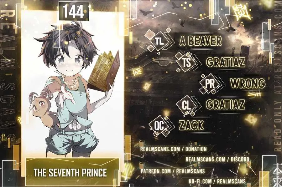 I was reincarnated as the 7th Prince so I will perfect my magic as I please Chapter 144 page 1