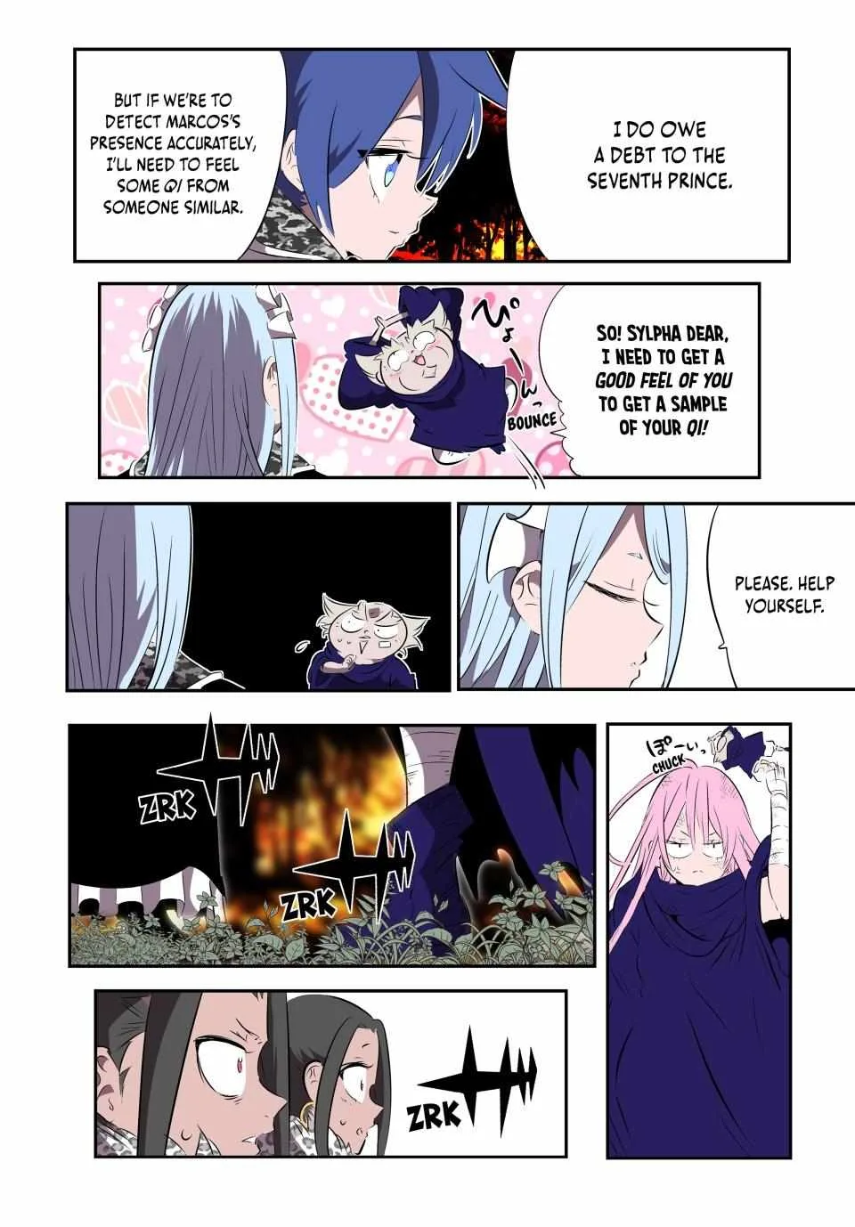I was reincarnated as the 7th Prince so I will perfect my magic as I please Chapter 160 page 12