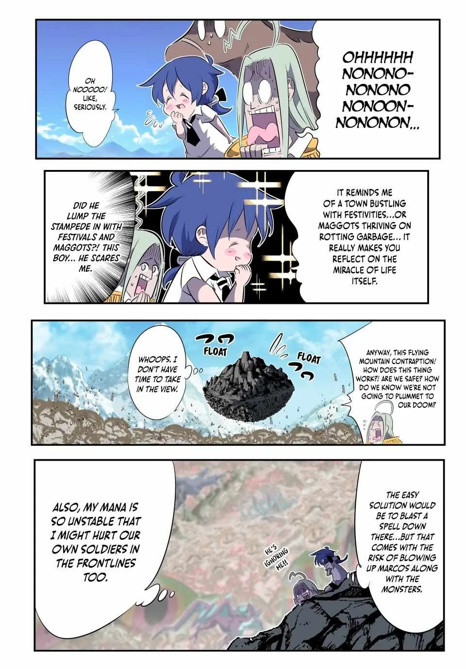 I was reincarnated as the 7th Prince so I will perfect my magic as I please Chapter 164 page 3