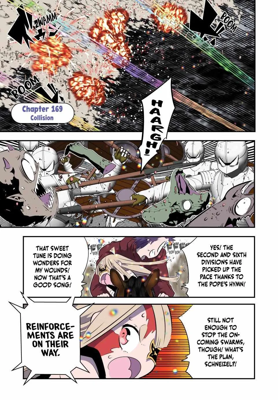 I was reincarnated as the 7th Prince so I will perfect my magic as I please Chapter 169 page 1