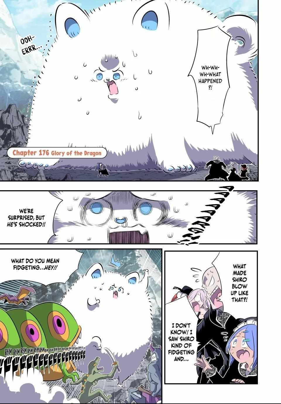 I was reincarnated as the 7th Prince so I will perfect my magic as I please Chapter 176 page 1